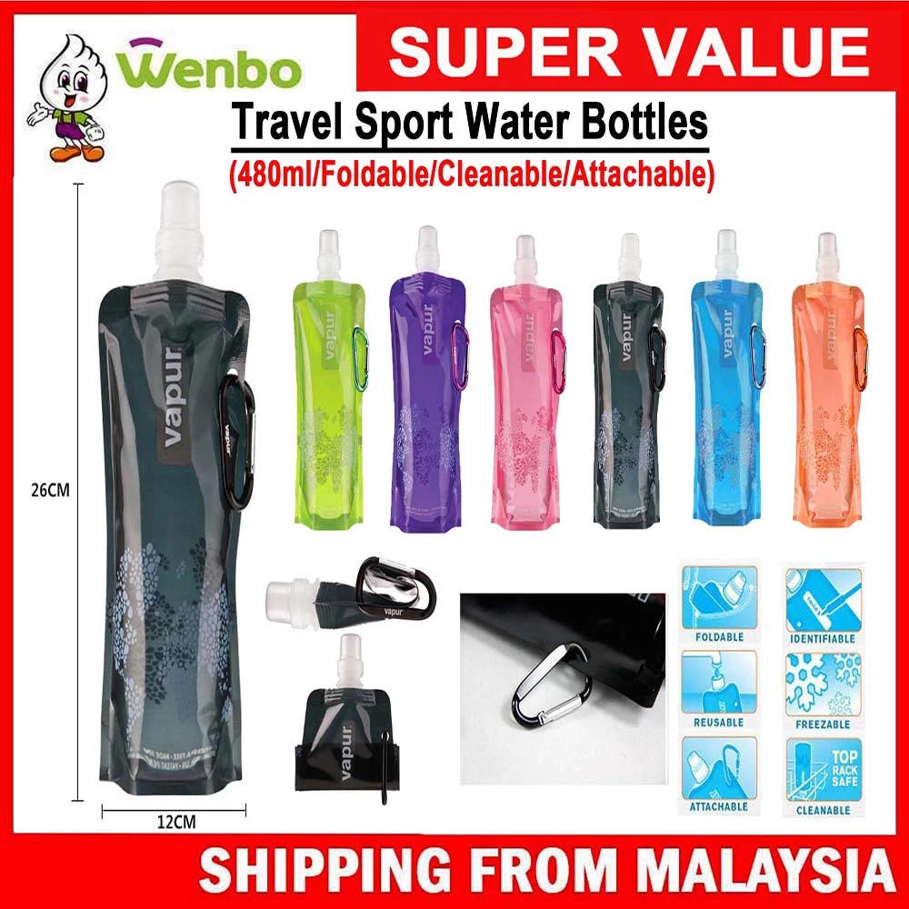 Wenbo Botol Air Boleh Lipat 