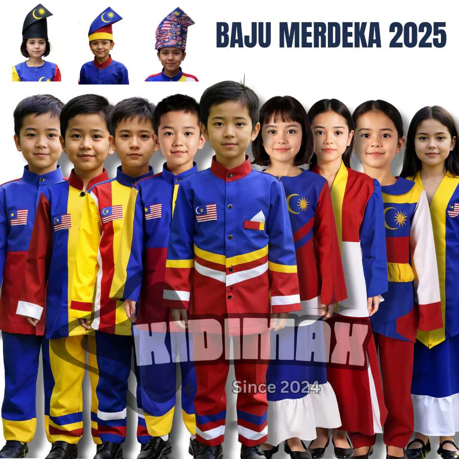 Baju Merdeka (High Quality) Como Crepe Kain 2025