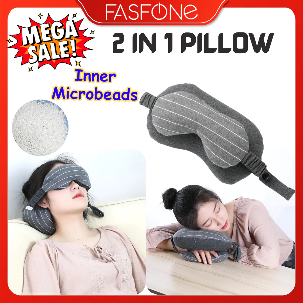 Bantal Leher & Penutup Mata
