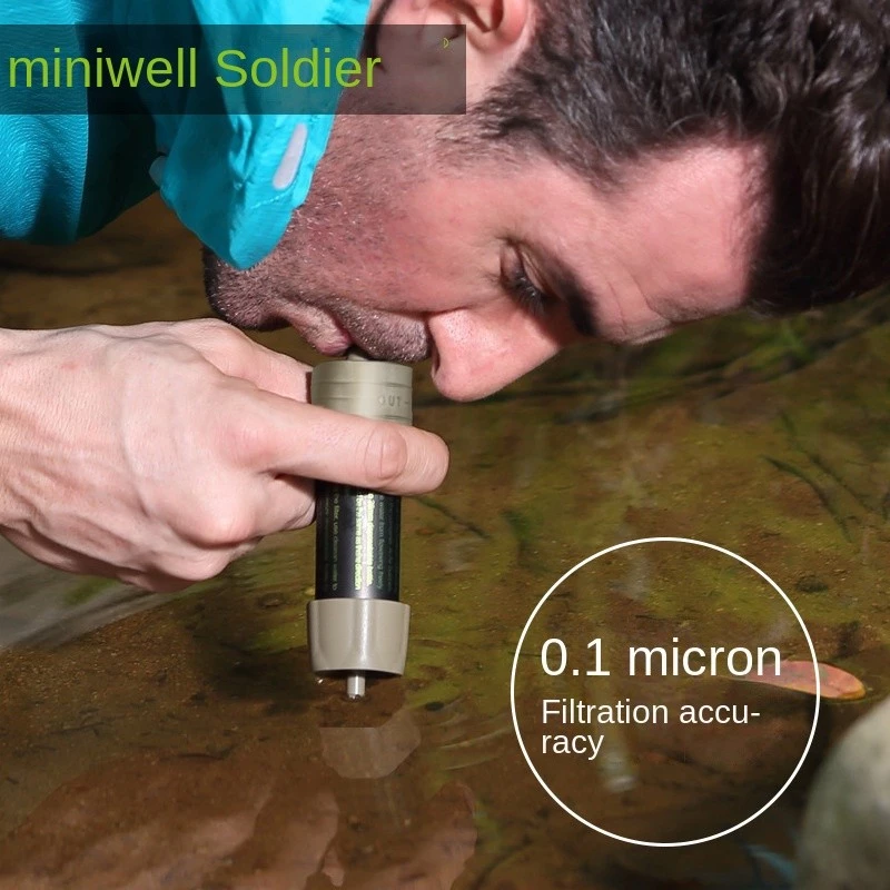 Single soldier outdoor water purification